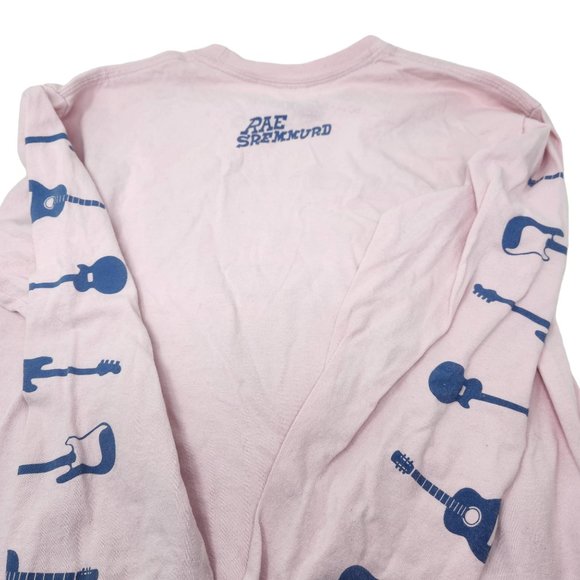 RAE SREMMURD Men's "Crowd Pleaser" Long Sleeve Double Sided Medium Pink - Picture 8 of 8